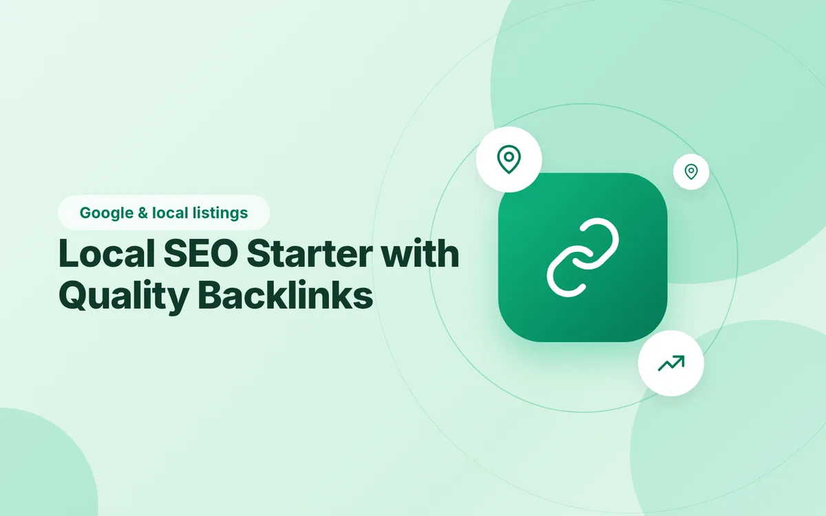 Local SEO Starter with Quality Backlinks
